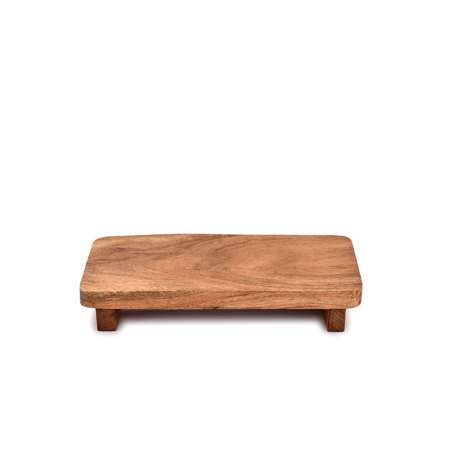 Acacia Wood Modern Farmhouse Décor for Home & Kitchen (9" x 4" x 1.5")